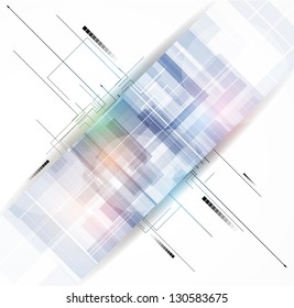 abstract futuristic fade computer technology business background