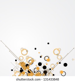abstract futuristic fade computer technology business background