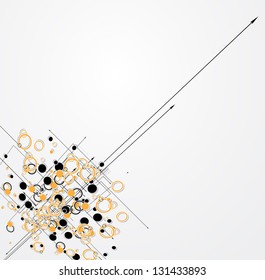 abstract futuristic fade computer technology business background