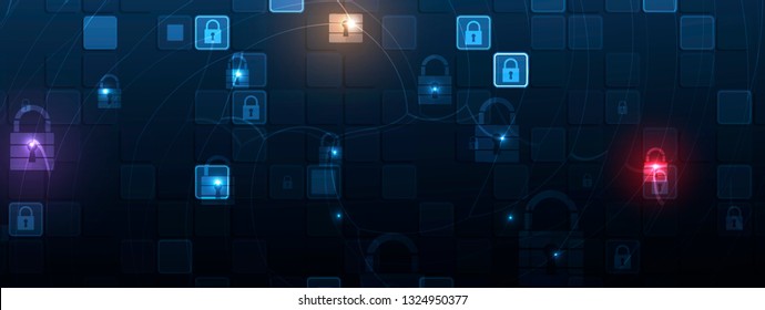 abstract futuristic fade computer technology business background