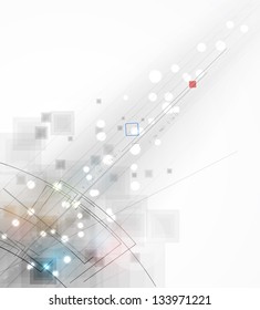 abstract futuristic fade computer technology business background