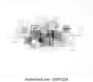 abstract futuristic fade computer technology business background
