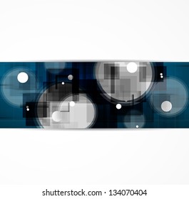 abstract futuristic fade computer technology business background