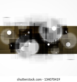 abstract futuristic fade computer technology business background
