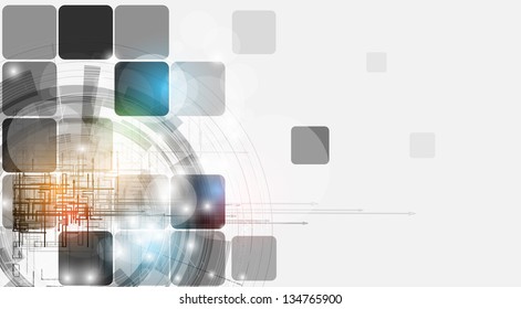 abstract futuristic fade computer technology business background