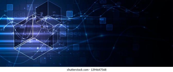 abstract futuristic fade computer technology business background. Data global network connection