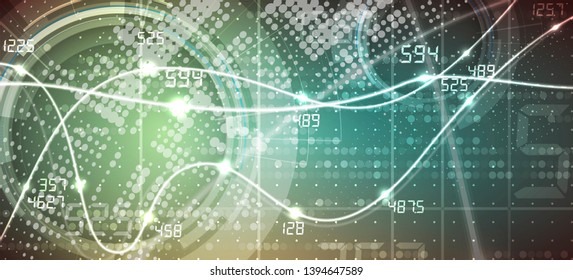 abstract futuristic fade computer technology business background. Data global network connection