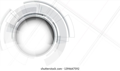 Fondo abstracto futurista del negocio de la tecnología de la computadora del desvanecimiento. Conexión de red global de datos