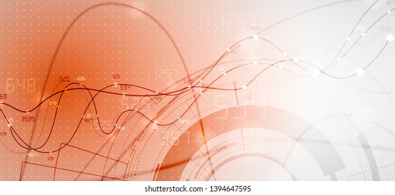 abstract futuristic fade computer technology business background. Data global network connection