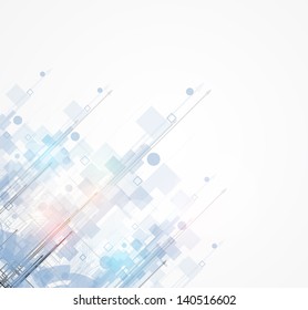 Abstract Futuristic Fade Computer Technology Business Stock Vector ...