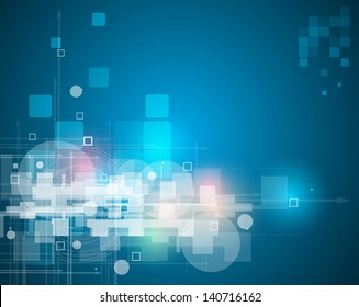 abstract futuristic fade computer technology business background