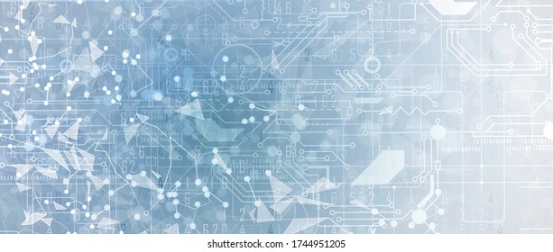 abstract futuristic fade computer technology business background