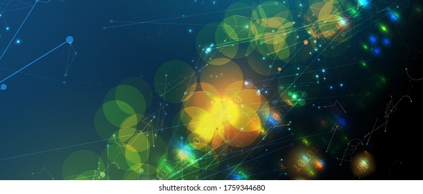 abstract futuristic fade computer technology business background
