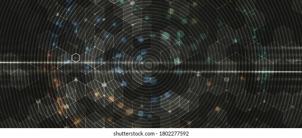 abstract futuristic fade computer technology business background