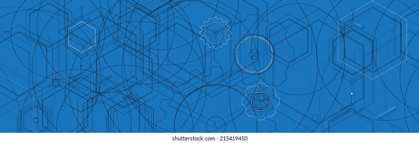 abstract futuristic fade computer technology business background