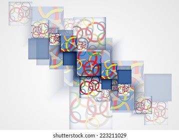 abstract futuristic fade computer technology business background