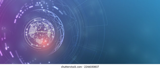 abstract futuristic fade computer technology business background
