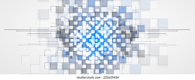 abstract futuristic fade computer technology business background