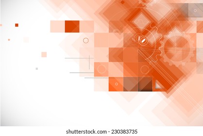 abstract futuristic fade computer technology business background