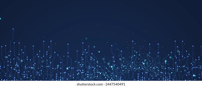 Abstract futuristic fade computer technology business background