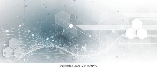 Abstract futuristic fade computer technology business background