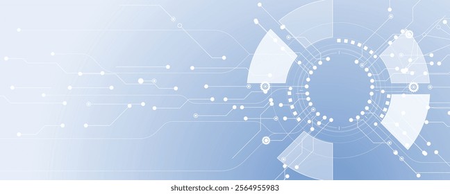 Abstract futuristic fade computer technology business background