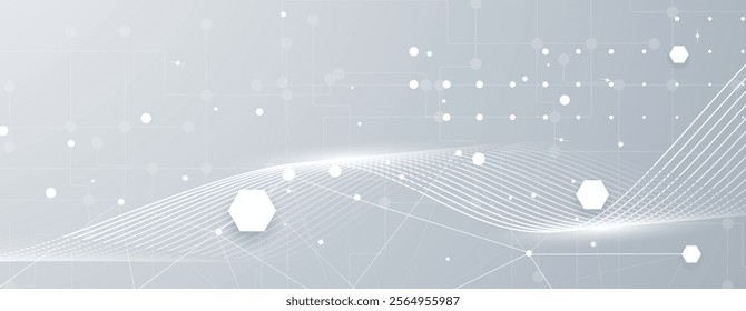 Abstract futuristic fade computer technology business background