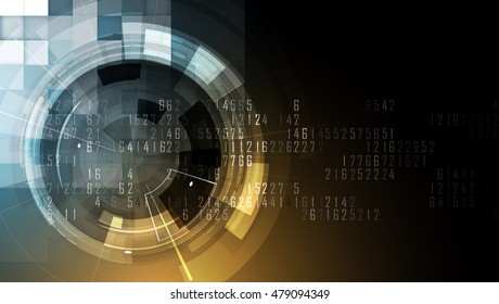 abstract futuristic fade computer technology business background