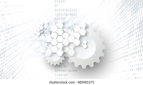abstract futuristic fade computer technology business background
