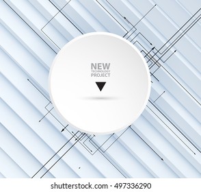 abstract futuristic fade computer technology business background