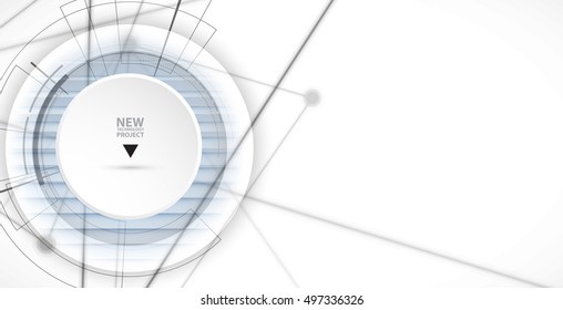 abstract futuristic fade computer technology business background