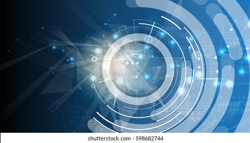 abstract futuristic fade computer technology business background
