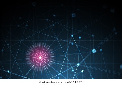 abstract futuristic fade computer technology business background