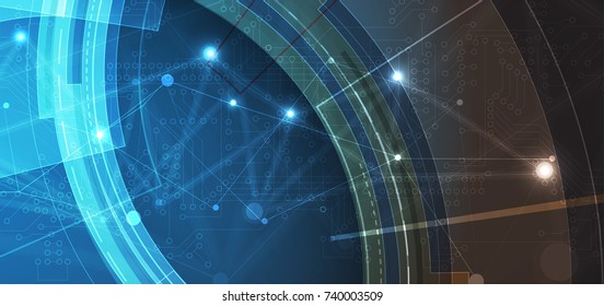 abstract futuristic fade computer technology business background