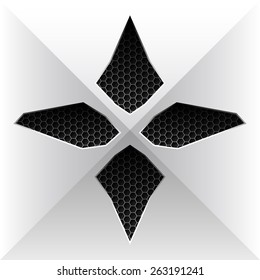 abstract futuristic frame
