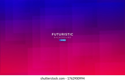 Abstract futuristic game background with a low poly concept, minimal blue purple gradient background, for posters, banners, landing page concepts.