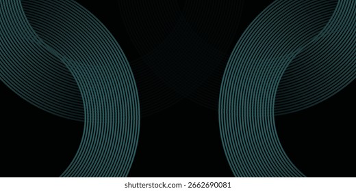 Abstract futuristic geometric background with gradient lines