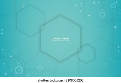 Resumen sombra de forma hexagonal geométrica futurista2 fondo vectorial