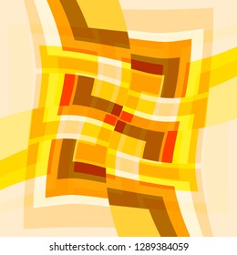 Abstract futuristic geometric multicolor  pattern. Vector illustration
