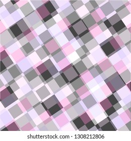 Abstract futuristic geometric multicolor squares pattern. Vector illustration