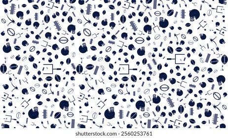 Abstract futuristic geometric seamless pattern isolated white background. design template suitable for sport background, football, game banner, olympic sport poster and wallpaper