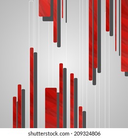 Abstract futuristic geometric shapes, dynamic illustration.