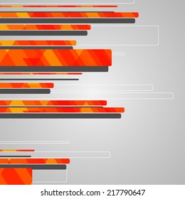 Abstract futuristic geometric shapes, dynamic illustration.