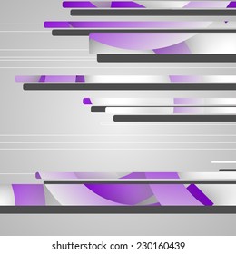 Abstract futuristic geometric shapes, dynamic illustration.