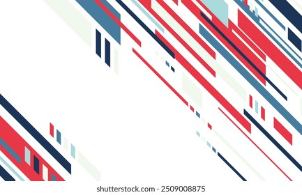 Abstract futuristic geometric shapes modern background. Vector illustration