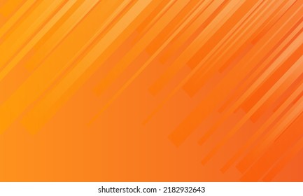 Resumen planilla de líneas diagonales vectoriales futuristas sobre fondo naranja amarillo, concepto tecnológico moderno, se puede usar planilla de portada de folleto, afiche, web de banner, anuncio de impresión.