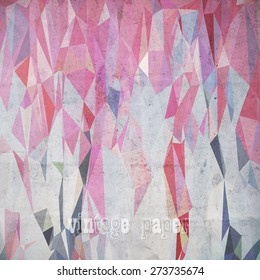 abstract futuristic geometrical background,  vector paper texture