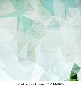 abstract futuristic geometrical background, vector paper texture