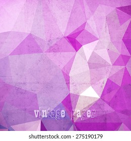 abstract futuristic geometrical background, vector paper texture