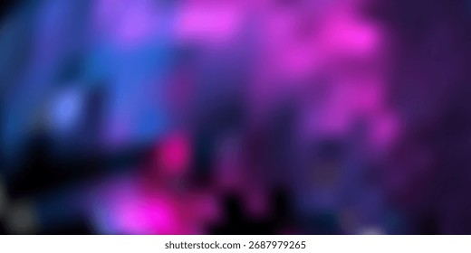 Fondo geométrico brillante futurista Abstractas, espacio digital.  Diseño de Ilustración vectorial 3D.